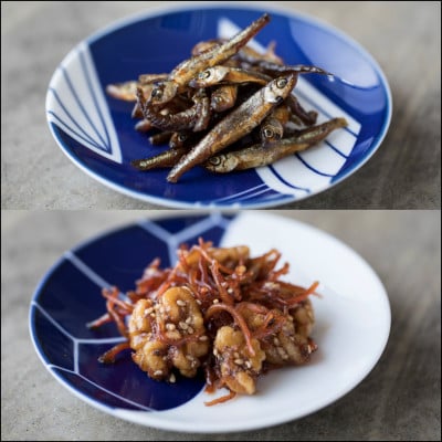 ふくまる厳選米と佃煮・梅干しセット