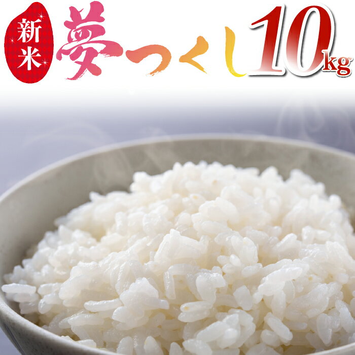 【ふるさと納税】【新米先行予約】福岡県産 夢つくし 精米 10kg 令和7年産 (5kg×2袋) [M875-1] ごはん コメ ご飯 精米 白米 ブランド米