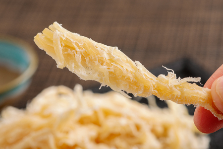 【定期便全３回】ソフトさきいか３５０ｇ【寄附翌月から発送 ２カ月毎にお届け】　計１０５０ｇ HOKAG034