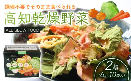 高知乾燥野菜ミックスボックス 2箱 | 野菜 やさい キャベツ きゃべつ 人参 ニンジン にんじん 玉ねぎ たまねぎ えのき エノキ きのこ キノコ 小松菜 こまつな 防災食 災害食 小分け 個包装 便利 衛生的 長期保存 栄養 乾燥 食品 簡単調理 人気 おすすめ オールスローフード フード 高知県 南国市