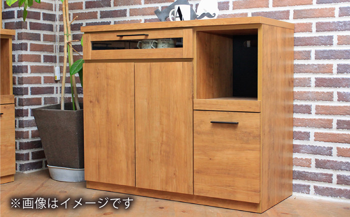 家具 キッチンカウンター 棚 たな 国産 収納 コンパクト