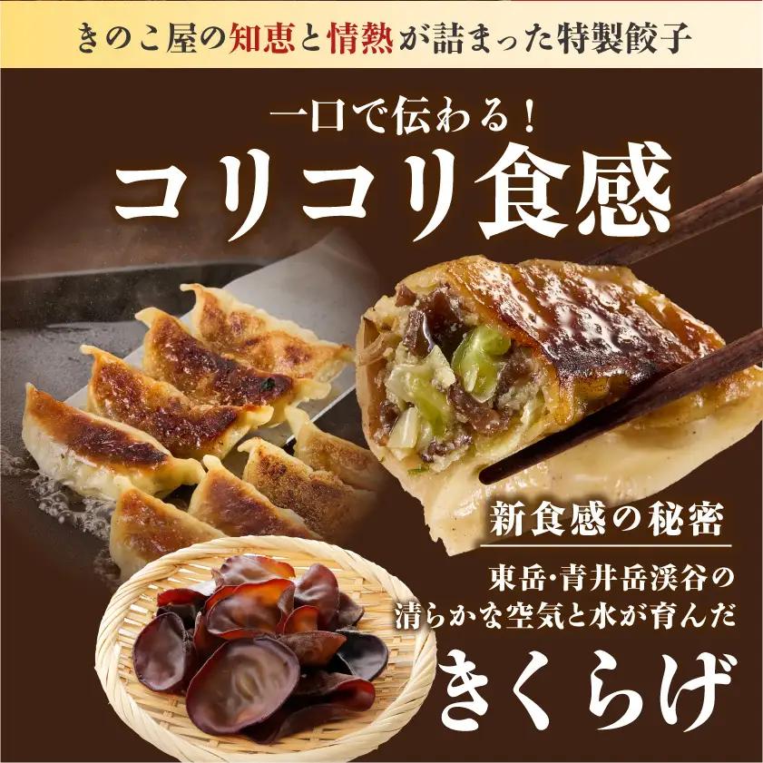 食感が癖になる!きくらげ餃子80個〔14-87-001-80〕