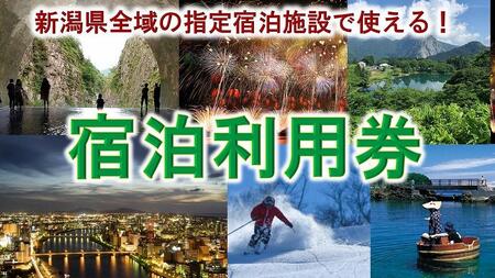【宿泊利用券】新潟県内の指定宿泊施設で使える！ （30枚）30,000円分