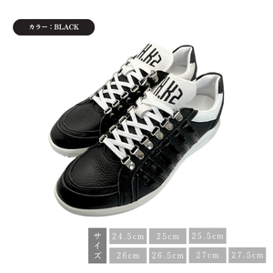 B-FOUR  H001　BLACK 24.5～27.5cm 25.0cm