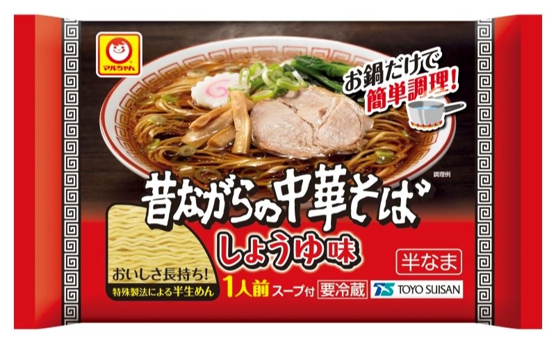 
                  [№5712-0765]マルちゃん　昔ながらの中華そば　しょうゆ味　1人前×10個　チルド品　ラーメン 
                