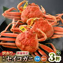 【ふるさと納税】【訳あり】【数量限定！】 全て地物！ 天然！ セイコガニ中（140g～）3杯セット（冷凍）食べ方説明書付き 【カニ かに 蟹 せいこがに 越前セイコガニ ずわいがに ズワイガニ ボイルガニ わけあり 規格外 足折れ 国産 食品ロス フードロス】お買い物マラソン