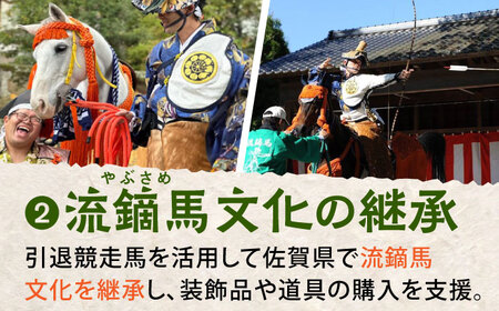 【幸せな第二の馬生を】引退競走馬支援 100，000円 【CLUB RIO】 支援 動物支援 動物保護 流鏑馬 返礼品なし[HBY007]