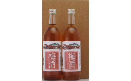 久米桜酒造　純粋梅酒２本セット　ＵＭ−２