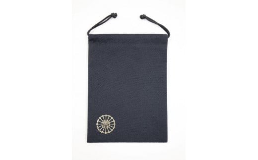 総本山善通寺オリジナル巾着袋（黒）