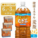 【ふるさと納税】【隔月3回定期便】健康ミネラル麦茶 2L×6本(合計3ケース)【伊藤園 麦茶 むぎ茶 ミネラル ノンカフェイン カフェインゼロ】B-R071384