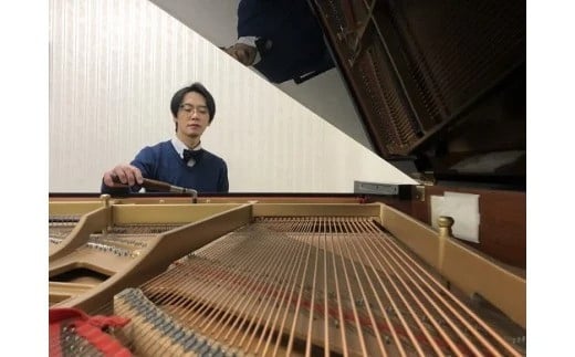グランドピアノ １台調律チケット（1500円分） ピアノ 調律 点検 音楽 楽器 チケット 岩手県 北上市 A0357