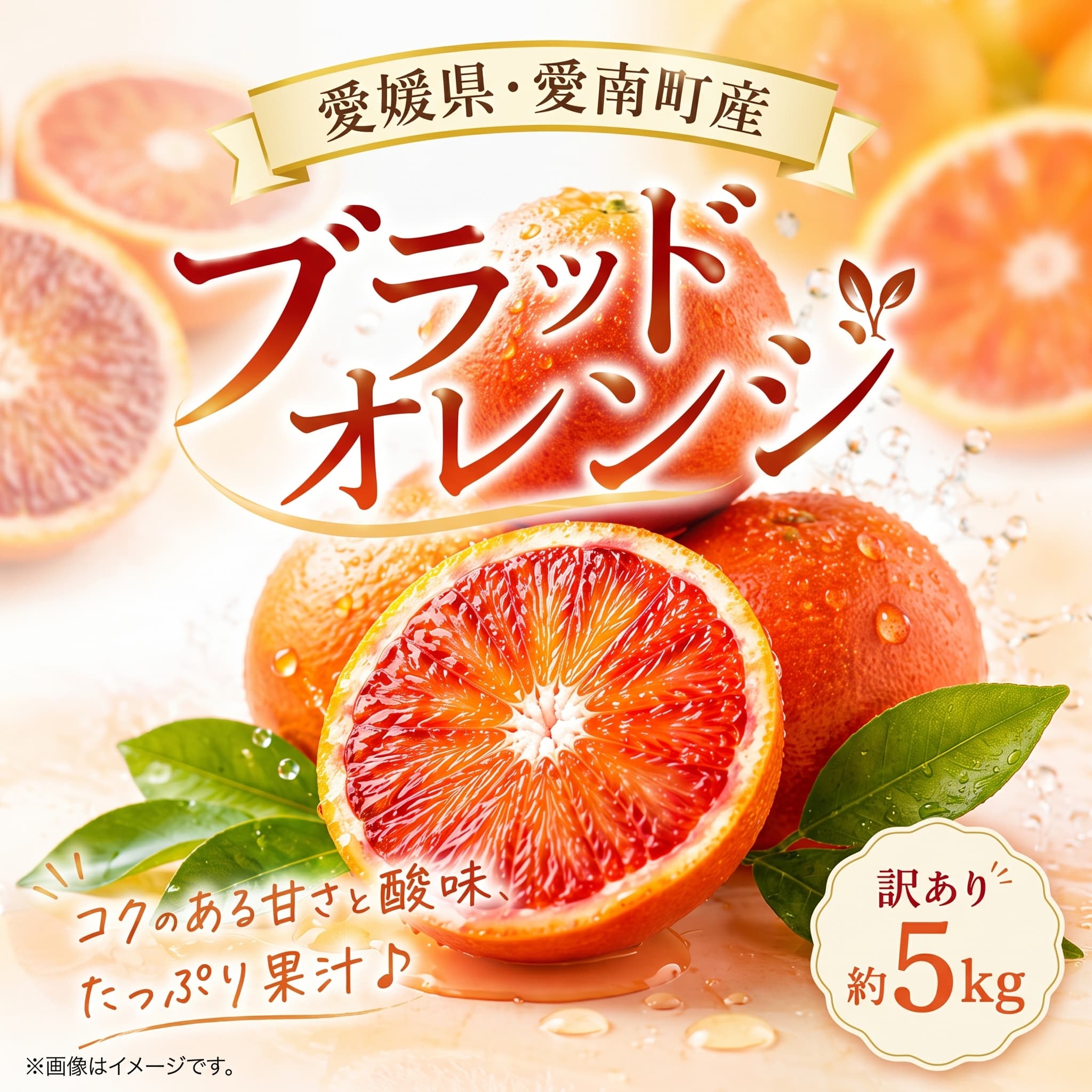 【ふるさと納税】【先行予約:限定100箱】訳あり ブラッドオレンジ タロッコ 約5kg 愛媛県 愛南町産 柑橘 みかん オレンジ 家庭用 サイズ不揃い 2月下旬発送予定