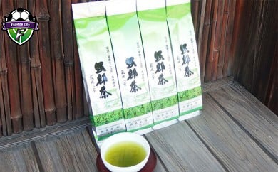 岡部茶 普段使い 深蒸し茶 200g 4本 セット 緑茶 お茶 煎茶 静岡茶 茶葉 ティータイム リラックス カテキン 茶 藤枝市 静岡県