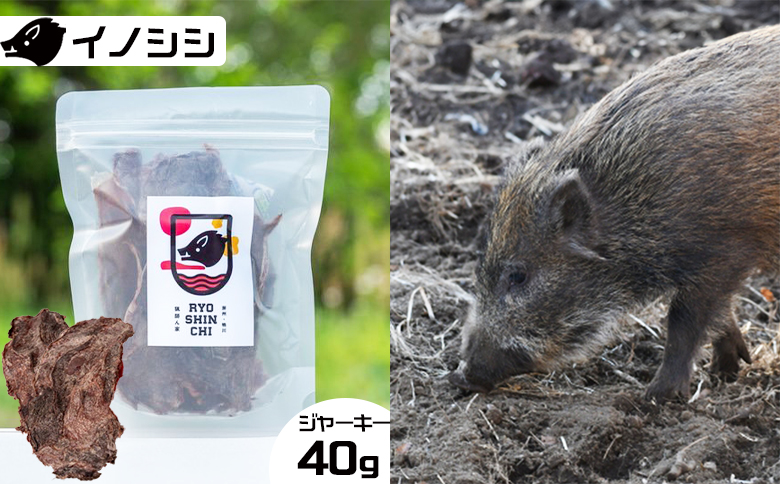 【猟師ん家】 愛犬のおやつ『ジビエ ジャーキー（猪・キョン・鹿）』３袋　[0011-0077] ジャーキー３袋