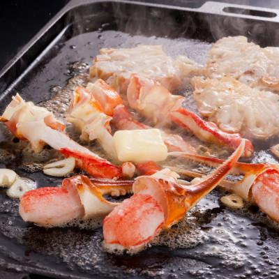 ふるさと納税 網走市 かにしゃぶ福袋　1.1kg　カニ鍋・焼き蟹におススメ!