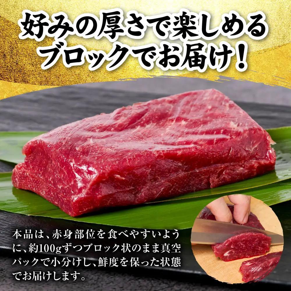 馬刺し 国産 熊本肥育 赤身馬刺し 合計1100g （100g×11パック） 馬肉 馬刺し