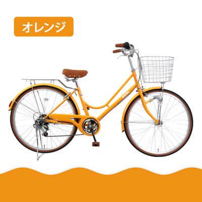 ふるさと納税 京都市 【エイリン】【組立済み発送】ファミリーサイクル26型 KN266NROL【オレンジ】