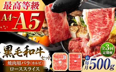 【全3回定期便】くまもと黒毛和牛「藤彩牛」2種の食べ比べ計500g 3900 牛肉 牛肉 牛肉 牛肉 牛肉 牛肉[BHAD036]