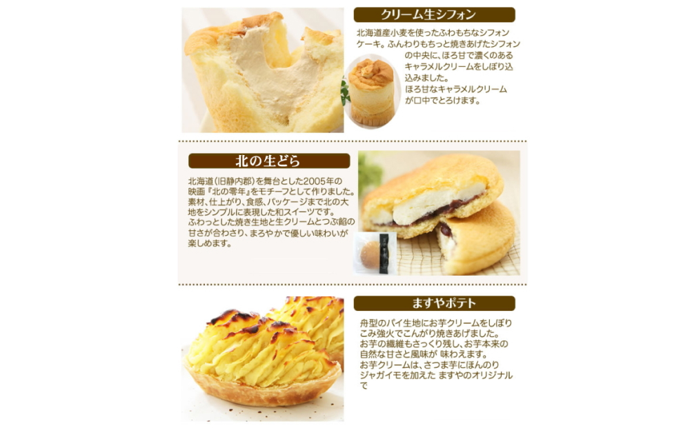 北海道・新ひだか町からスイーツお届け（全5回）頒布会　6