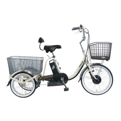 
            電動アシスト三輪車 前輪20型後輪16型TDR-163Lplus+ 1台【1626910】
          