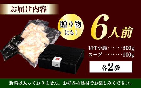 【博多久田】和牛もつ鍋セット 6人前《築上町》【久田精肉店】もつ鍋 博多 もつなべ[ABCL173]