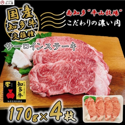 
牛肉 サーロインステーキ 170g×4枚 知多牛 響【1419847】
