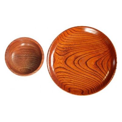 ふるさと納税 若桜町 カレー皿(約24cm)とサラダボール(13cm)