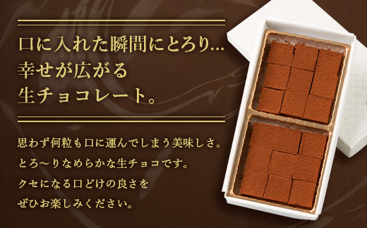 【2月より順次発送】Le Petit Bois(ル・プティ・ボア) 生チョコレート  A3−4【配送不可地域：離島】【1166386】