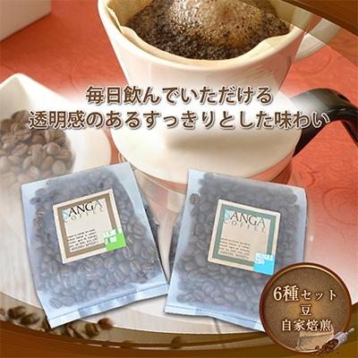 ふるさと納税 御代田町 サンガコーヒー〈豆〉100g×6種