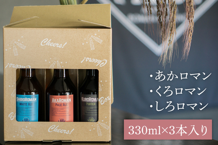 CO002 クラフトビール（赤沼ロマン）330ml×3本入