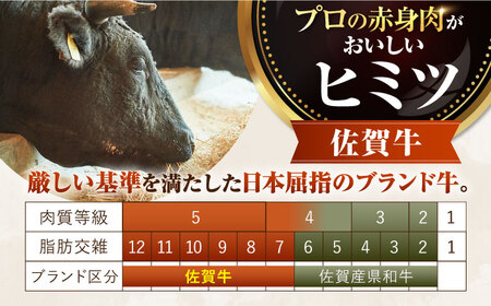【牧場直送】【6回定期便】佐賀県産和牛 贅沢 赤身 定期便【有限会社セントラル牧場】[IAH084]