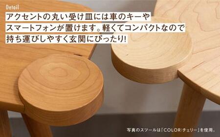 TaKuMi Craft ホールスツール角型 メープル材 チェア スツール 玄関 コンパクト 腰掛け インテリア 飛騨高山 匠館 TR3398