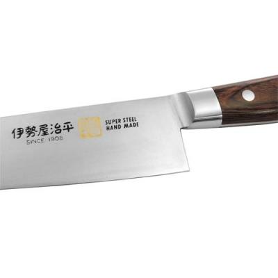 ふるさと納税 関市 牛刀包丁180mm 伊勢屋治平 モリブデン鋼 口金付 マホガニーパッカー柄 (B-3) |  | 01