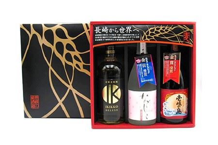 麦焼酎 お酒 飲み比べ 壱岐の蔵酒造 モンドセレクション 金賞受賞 720ml 3本入りセット [JDB098] 19000 19000円  コダワリ麦焼酎・むぎ焼酎 こだわり麦焼酎・むぎ焼酎 おすす