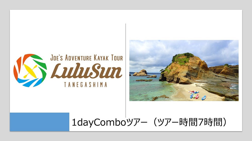 
            1dayComboツアー（ツアー時間7時間）ランチ付き
          