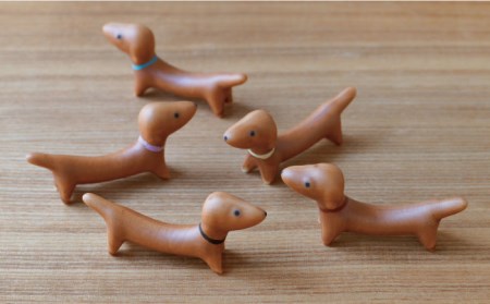 【波佐見焼】ダックス 箸置き 5個セット 食器 皿 【sen/京千】 [OB09] 