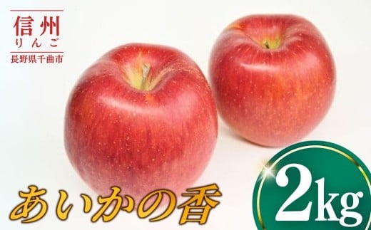 【2026年先行予約】りんご あいかの香2kg | りんご 林檎 リンゴ 信州りんご 長野県 千曲市