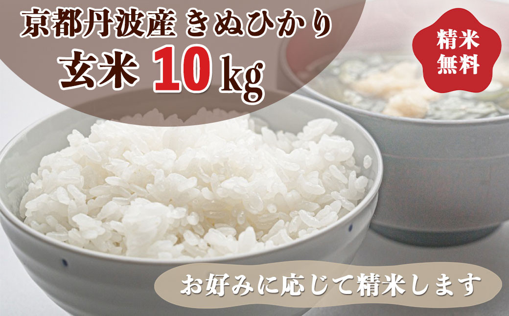 
                  米 京都 丹波産 きぬひかり 玄米 10kg（5kg×2袋）｜5つ星お米マイスター 厳選 受注精米 選択可(5分・7分・精米) 令和7年産 米 キヌヒカリ 単一原料米
                