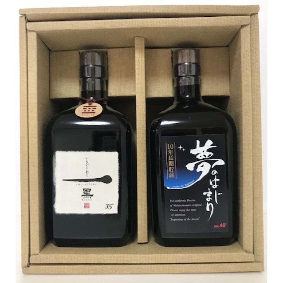 西の誉銘醸　焼酎2本セット（40度麦焼酎・35度芋焼酎）