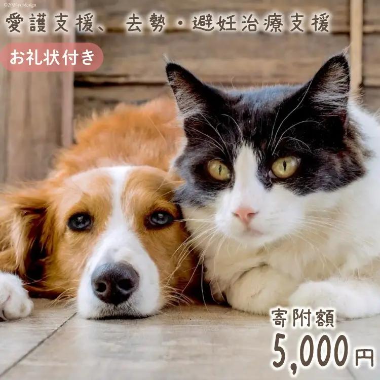 愛護支援 去勢・避妊治療支援 5000円