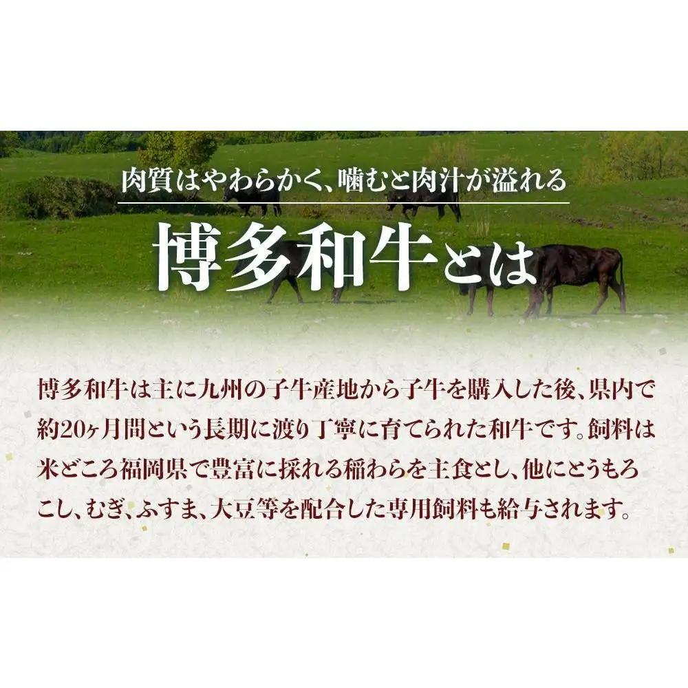 【定期便全3回】博多和牛【A4～A5】ステーキ部位食べ比べ3種（ヒレ150g×2枚、ミスジ100ｇ×2枚、モモ100ｇ×2枚）計700ｇ