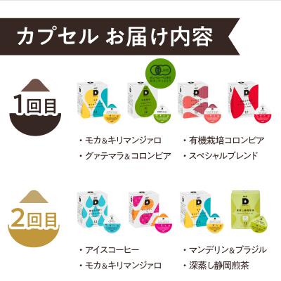 ふるさと納税 富士市 定期便 UCC DRIPPOD DP3(ブラウン)+カプセル1年分【3か月ごと4回配送】 |  | 01
