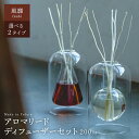 【ふるさと納税】【Made in Yufuin】アロマリードディフューザーセット（fuubi | 風靡）200ml(円錐型・球体型から選択可) | アロマ アロマリード 香り ディフューザー 雑貨 日用品 人気 おすすめ 送料無料 湯布院 由布院 ゆふいん