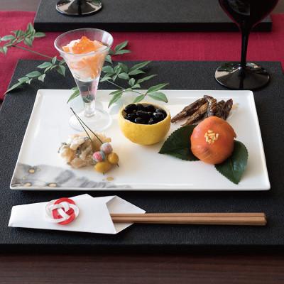 ふるさと納税 白山市 【NIKKO】26.5cm長角皿 「墨の瞬・煌」《ニッコー食器》(11115-G4370) |  | 03