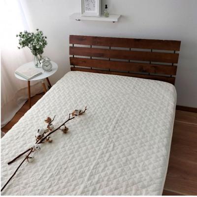 ふるさと納税 和泉市 【シングル】和泉木綿 艶やかシルクコットンガーゼ敷パッド 100×205cm　PK-1501SR |  | 03
