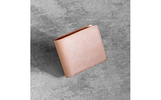 
                  【カラー選択可能】栃木レザー使用｜やわらか本革二つ折り財布｜Half wallet 02｜minca（全7色）
                