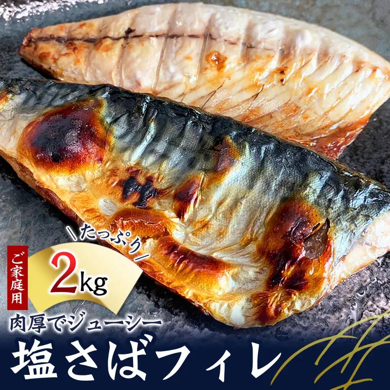 【全3回】大容量！ ご家庭用 塩さばフィレの定期便 / さば サバ 鯖 フィレ 切り身 切身 魚 海鮮 焼き魚 おかず 定期便【tkb353】