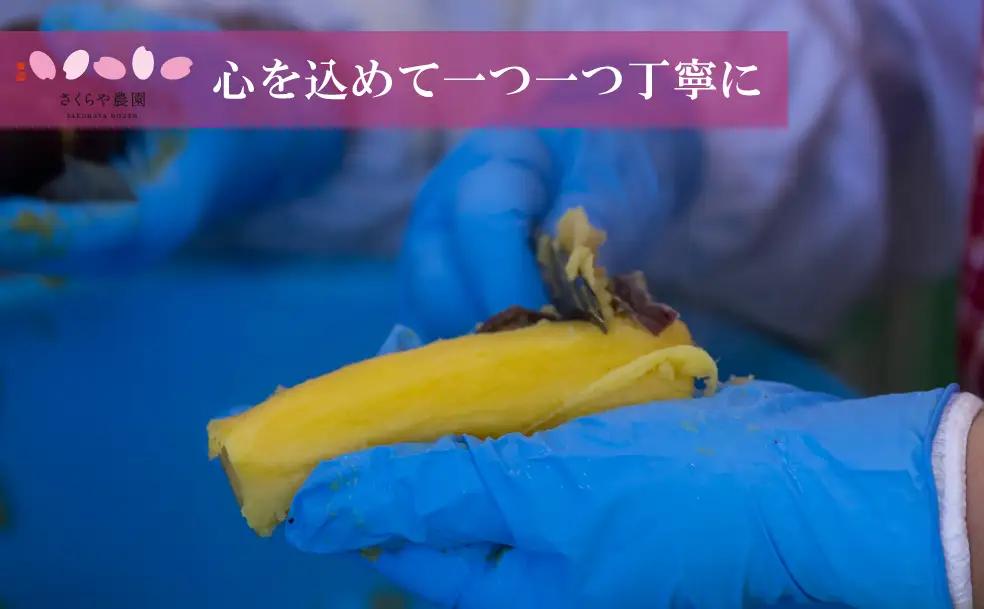 里山育ちの紅はるかを使った さくらや農園 魚沼の干し芋 110g×4袋 