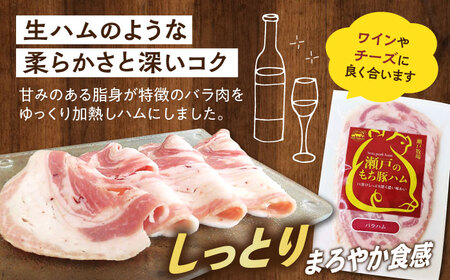 【全12回定期便】「瀬戸のもち豚」IFFA2022金賞受賞5点セット 広島県福山市/日本畜産株式会社 ハム ベーコン ソーセージ ウインナー 詰め合わせ ギフト[BAER075]