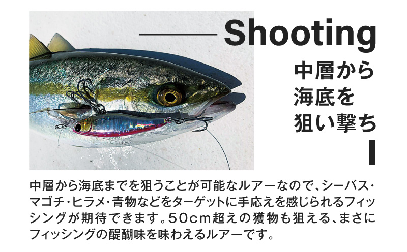 ARROW SHOOT TYPE A60白桜・黒桜2個セット・A187